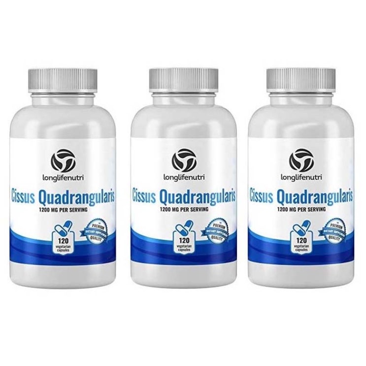  LongLifeNutri 시서스 추출 가루분말 캡슐 1200mg 120캡슐, 3