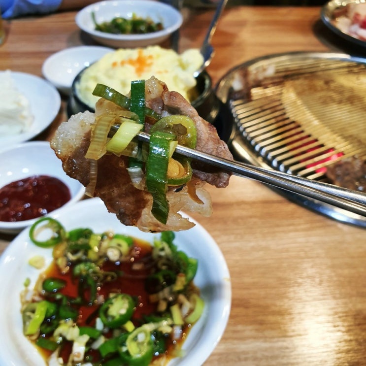  TV에서도 소개된 그곳! 고소한 차돌박이를 먹을 수 있는 강변테크노마트 맛집 <봉산집 강변점>