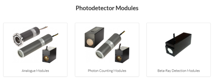 Photodetector Modules Photodetector Modules