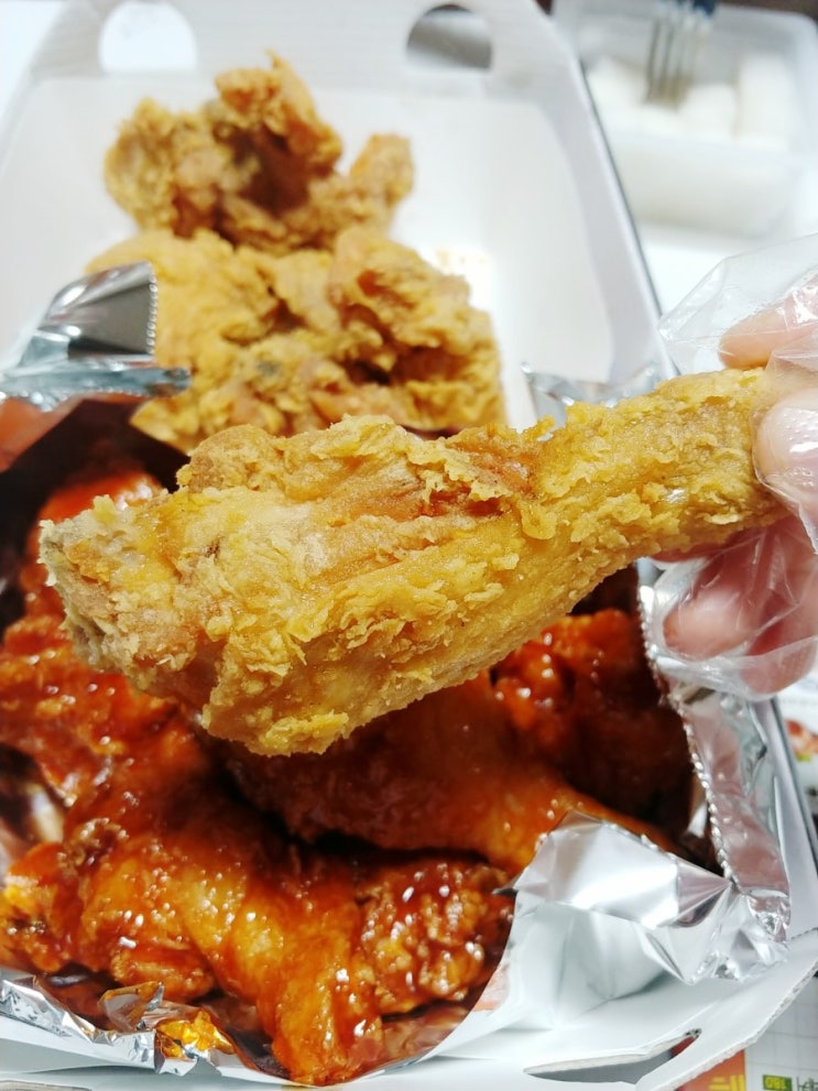  BBQ 황금올리브 반반 솔직후기 / 메뉴 / 가격  「역시 후라이드는 황금올리브」