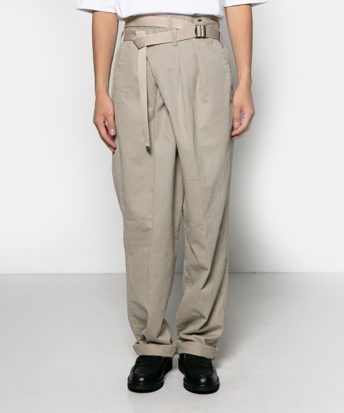  MAISON EUREKA VINTAGE REWORK CHINOS 메종유레카 빈티지 리워크 치노 팬츠 - 베이지