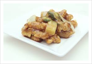  쫄깃쫄깃한 찹쌀 탕수육이 먹고 싶네요!