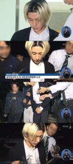  어두운 표정의 비아이, 양손 앞으로 모으고 고개 숙인 채 터벅터벅 걸어 나오는 모습 포착 - 대전투데이