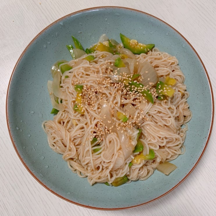  박막례할머니 레시피로 존맛탱 간장비빔국수 도전! (ง •̀_•́)ง