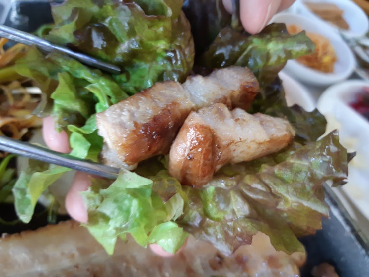  국립백두대간수목원 맛집 빵심이 바베큐 넘 좋아