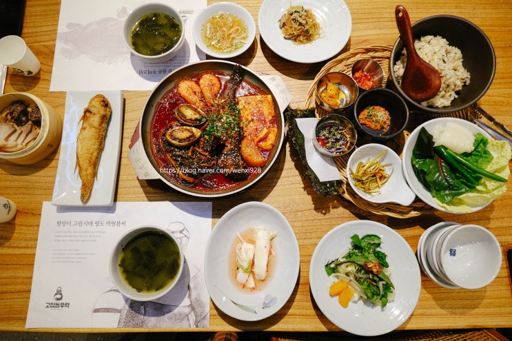  제주 고집돌우럭 메뉴 함덕점에서 디너 : )