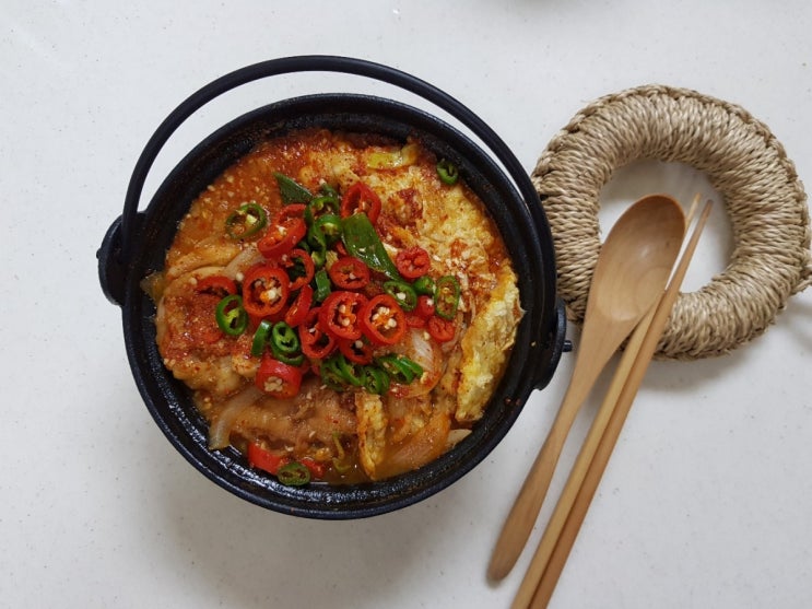  백종원 전찌개 얼큰하고 시원한 전찌개끓이기 명절 남은전 해결해