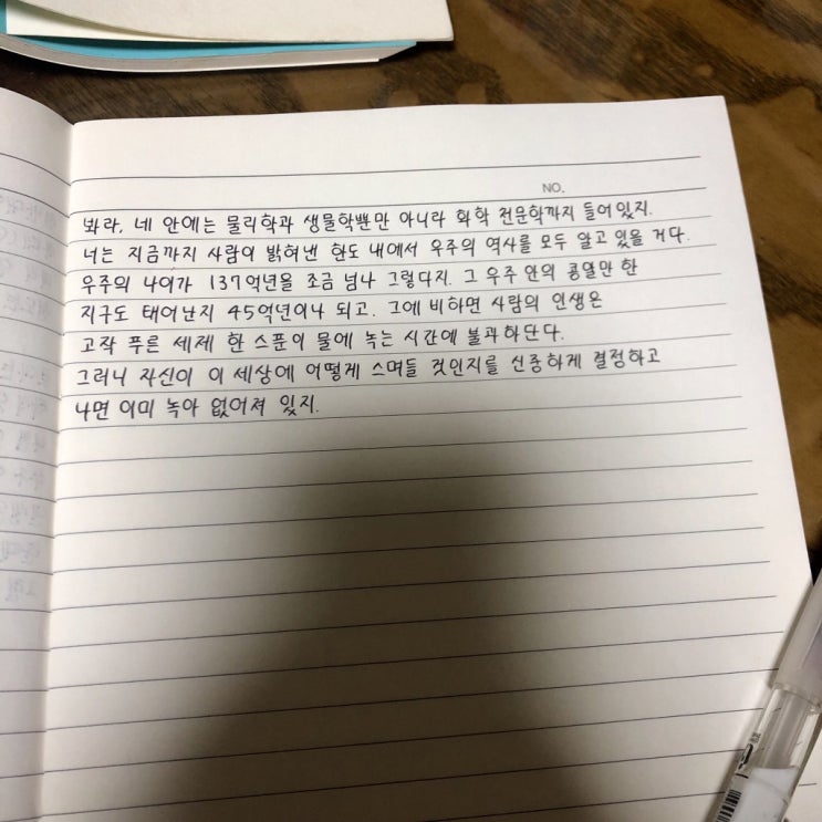  mon & tue, 그리고 스무살 때 다이어리