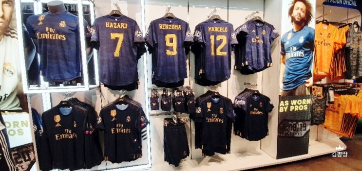 190903 스페인 바르셀로나 레알마드리드 오피셜 스토어 (Real Madrid Store La Rambla) 방문후기