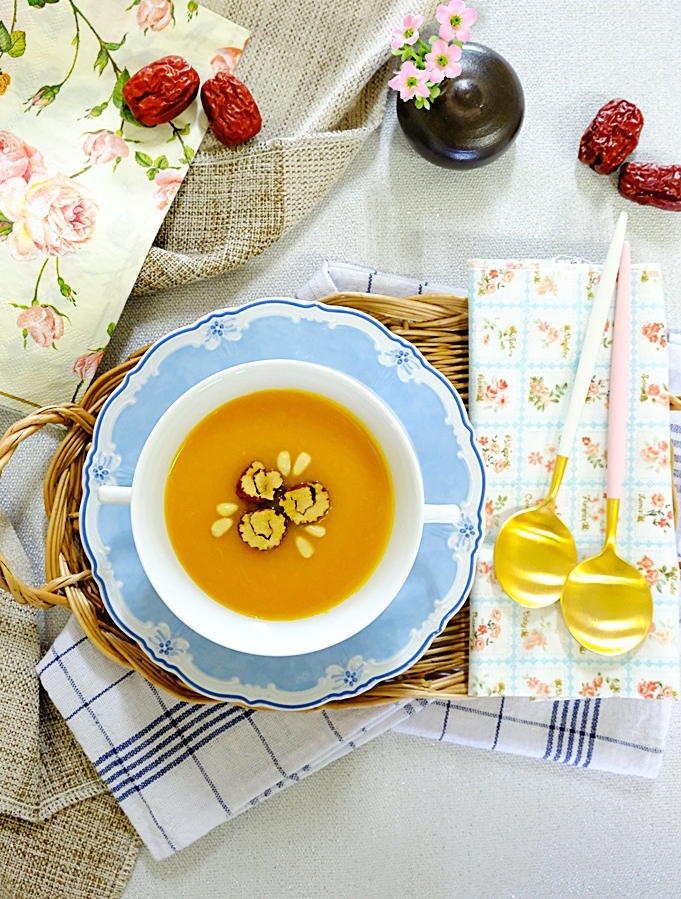  단호박요리 단호박죽 만들기 부드럽고 달콤해