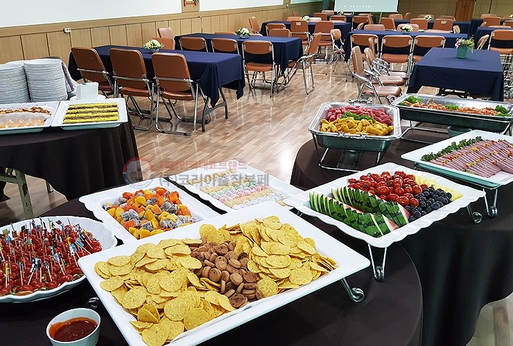  인천 부평구 교회행사 다과 케이터링
