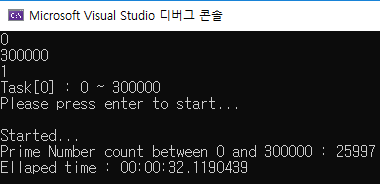  Task<TResult> - 소수 구하기