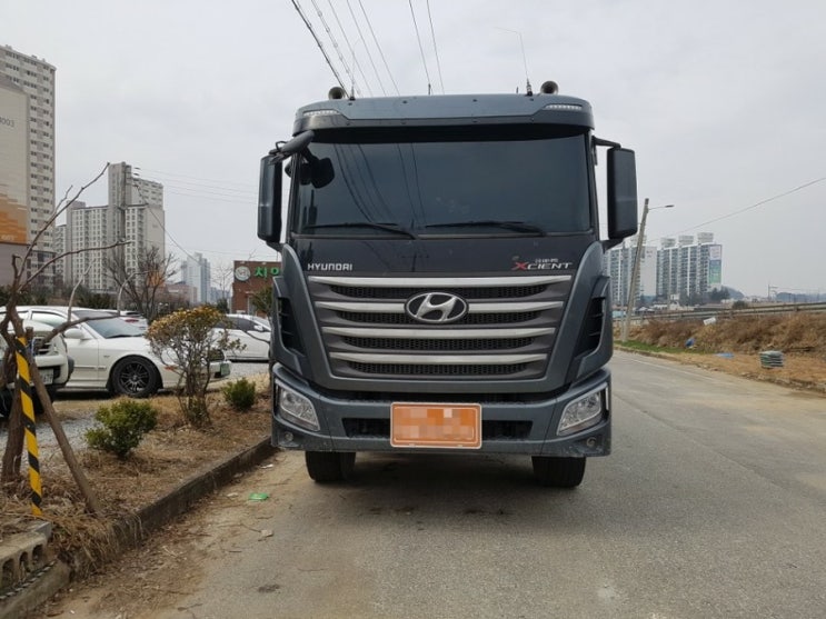  현대 액시언트 로드로드(차량탑재형 중량표시기) 설치