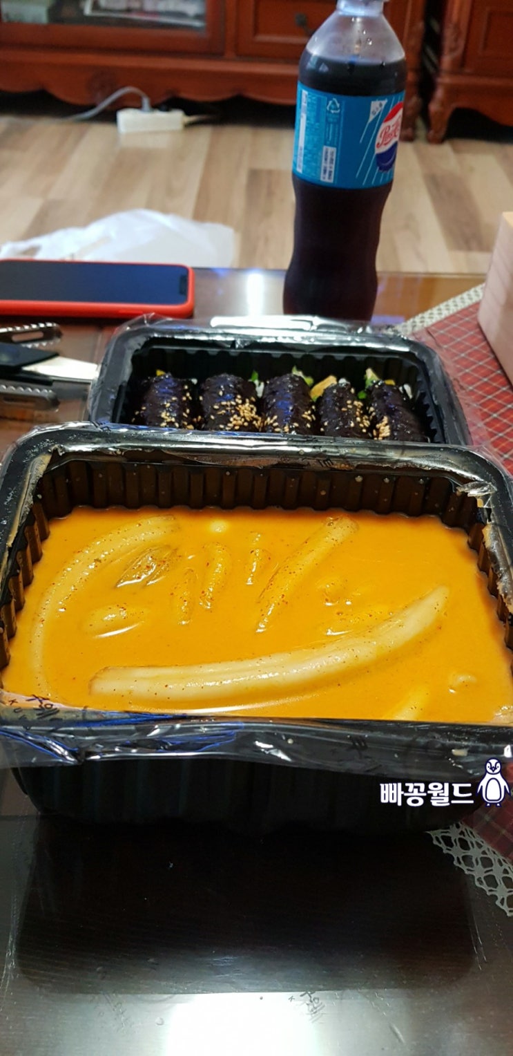  이대 『쿠웨이트떡볶이』 매콤까르보나라