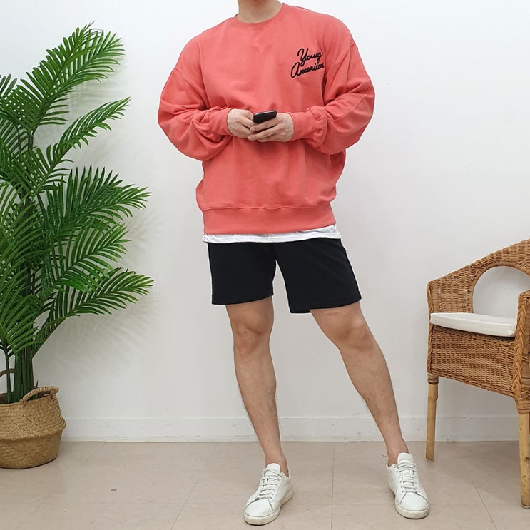  남자박스티 고퀄리티!! 오버핏 맨투맨 빅사이즈 머슬핏 남자큰옷 추천템 :)