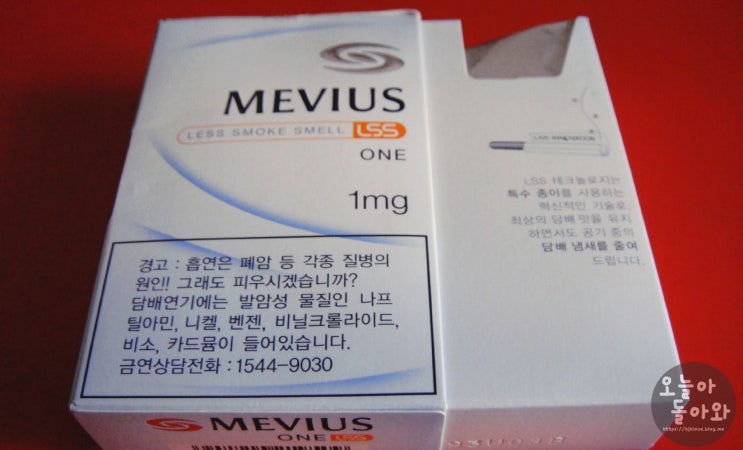  일본담배 메비우스 lss 1mg