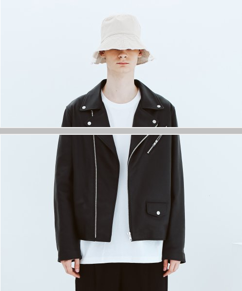 [반짝특가] 카우 하이드 라이더 자켓 블랙|COW HIDE RIDER JACKET BLACK