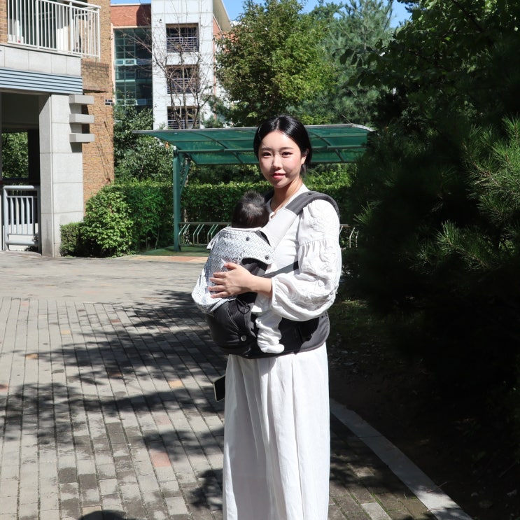  아기 힙시트 꿀잠재우기 성공! 편안한 토드비 아기띠 사용후기
