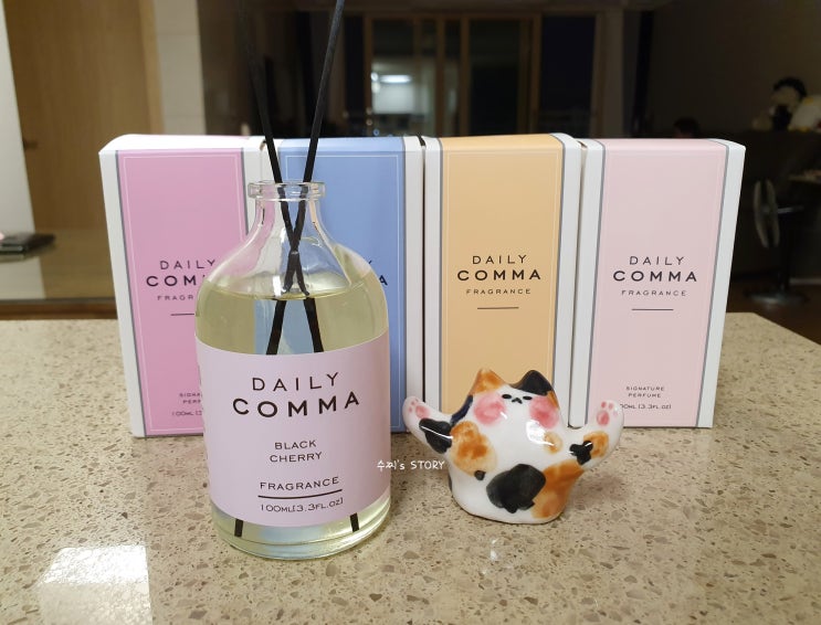  데일리콤마(DAILY COMMA) 디퓨저 4종 한 달 사용후기