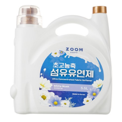  (20% 할인)줌 엑스퍼트 화이트머스크향 초고농축 섬유유연제