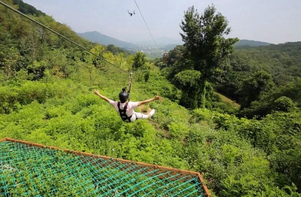  221회 불타는 청춘 강화도 짚라인[티앤림 자연휴양림]