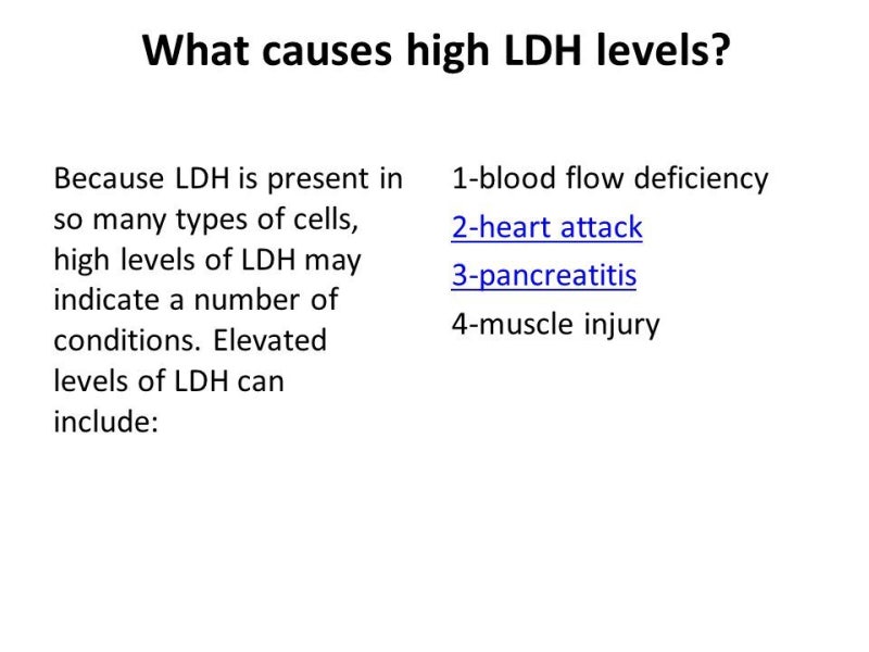 LDH 검사 (LDH level test) : 네이버 블로그
