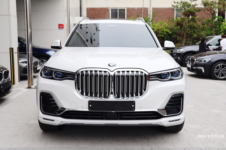  BMW부천전시장 X7 30D DPE(디자인 퓨어 엑설런스) 살펴보기.