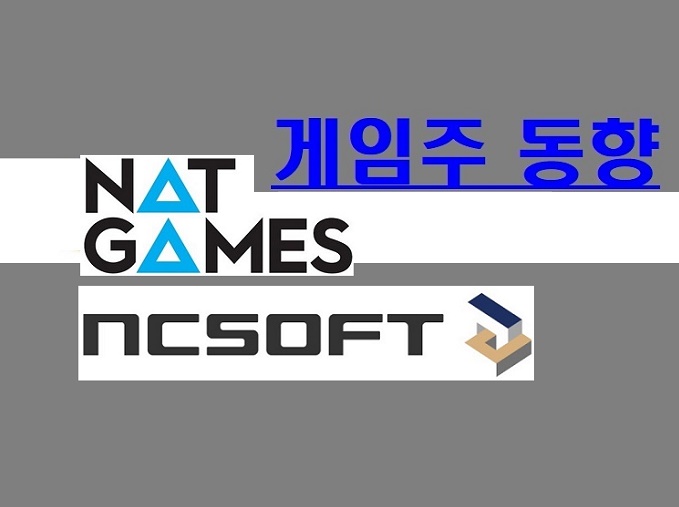  급등·급락 無! 게임주, 우하향…달빛조각사 티저 공개, 엔씨 · 넷게임즈는 보합세