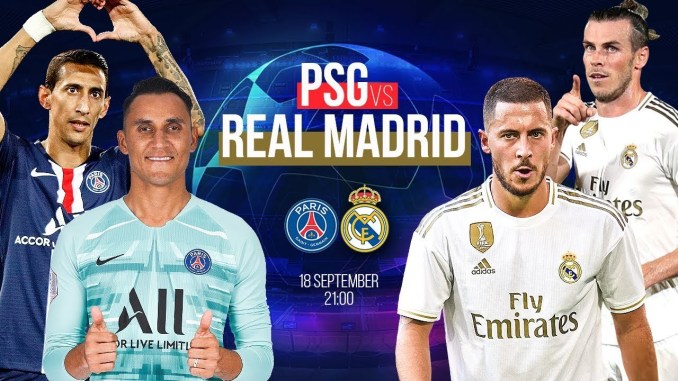  [리뷰]2019-2020 UEFA챔피언스리그 A조 MD1 PSG(파리생제르망)VS레알마드리드