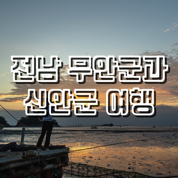  칠산대교를 지나 무안과 신안여행(증도, 우전해수욕장, 짱뚱어다리, 소금밭전망대, 황토갯벌랜드, 천사대교 등)