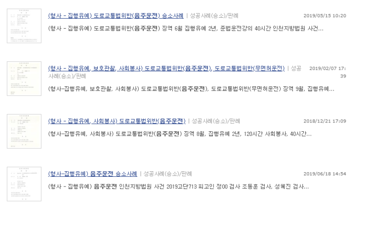  집행유예 중 음주운전, 변호사 선임이 소용없는 이유