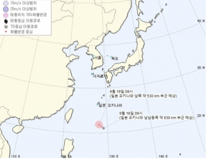 [주말날씨] 태풍 타파 경로 무관하게 영·호남 지방 물폭탄