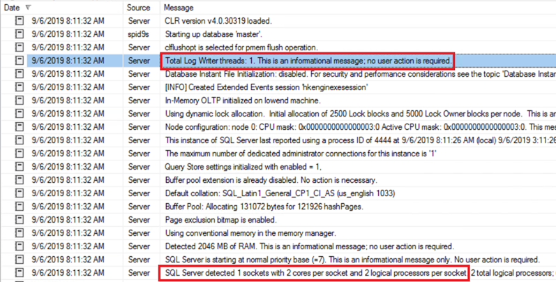 SQL Server 2019 Log Writer Workers : 네이버 블로그