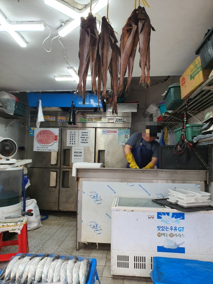  코다리 아니죠 동태 맛습니다아! 뜨근한 동태탕