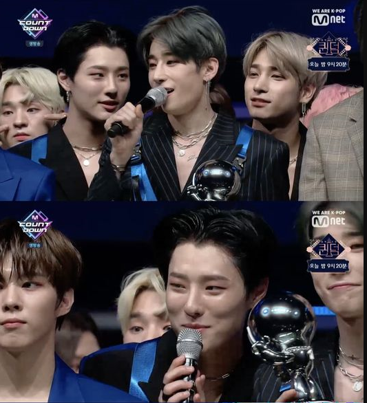  '엠카운트다운' 엑스원, 1위로 트리플 크라운 달성..세븐틴·라붐·드림캐쳐 컴백 