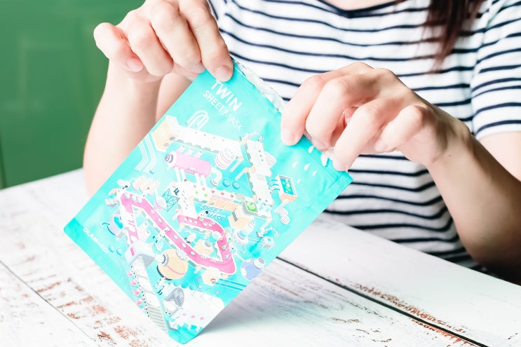  랄라블라 글램메디 트윈 시트 마스크팩 으로 1일 2팩 실천 중!