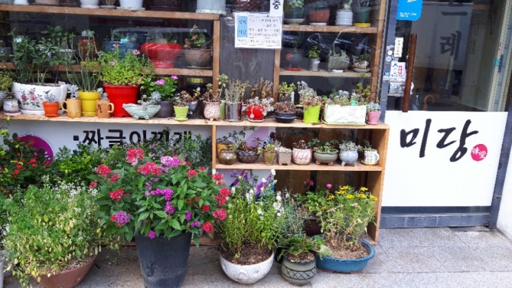  용암동먹자골목 곤드레밥집 누룽지도 맛있어요