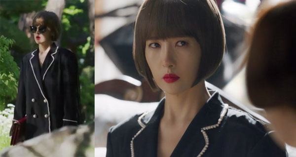  [어디꺼?] ‘시크릿 부티크’ 김선아, 진주 디테일 블랙 수트