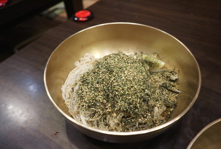  들기름 막국수 맛있게 먹는 법
