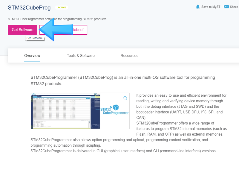 STM32CubeProgrammer 설치부터 사용법 : 네이버 블로그