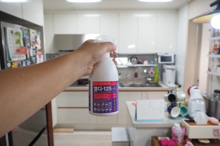 살균소독제 MD-125,  우리집 건강지킴이로 임명했어요.