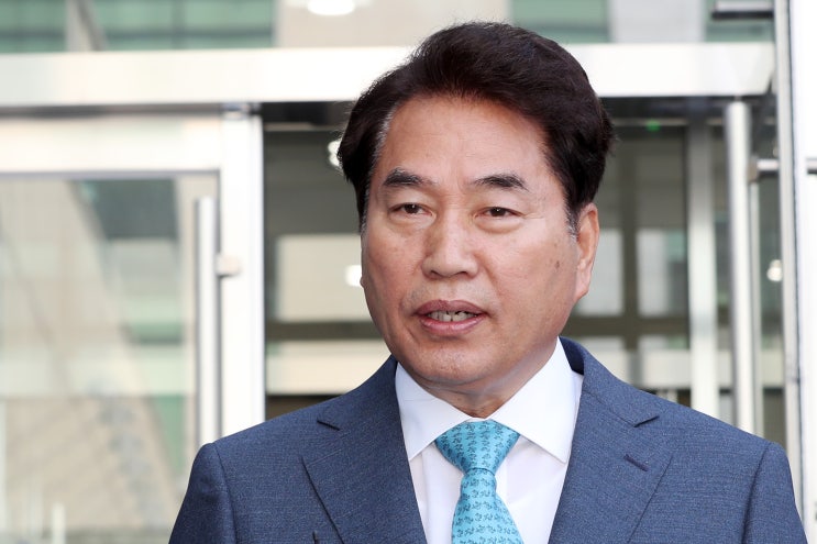  '공직선거법 위반' 백군기 용인시장, 항소심 선고