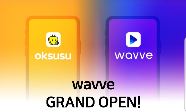wavve(웨이브) GRAND OPEN!  wavve(웨이브) 이용권