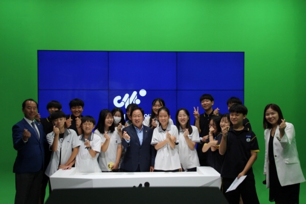 [경기일보] 주광덕 국회의원 경기시청자미디어 센터 방문