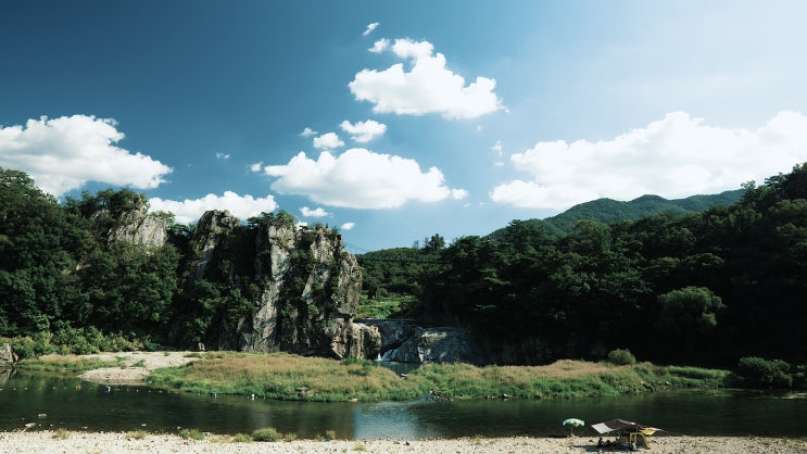  수주팔봉 차박캠핑 반려견 동반 캠핑장