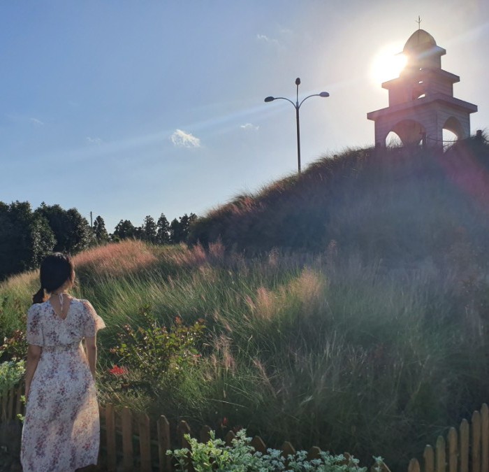  2019.09.19(목) 제주도여행 4일차^^* 섭지코지/ 광치기해변/ 떠돌이식객/ 초가헌/ 성읍민속마을/ 제주허브동산/ 귤밭으로수제돈가스/ 또오크라펜션