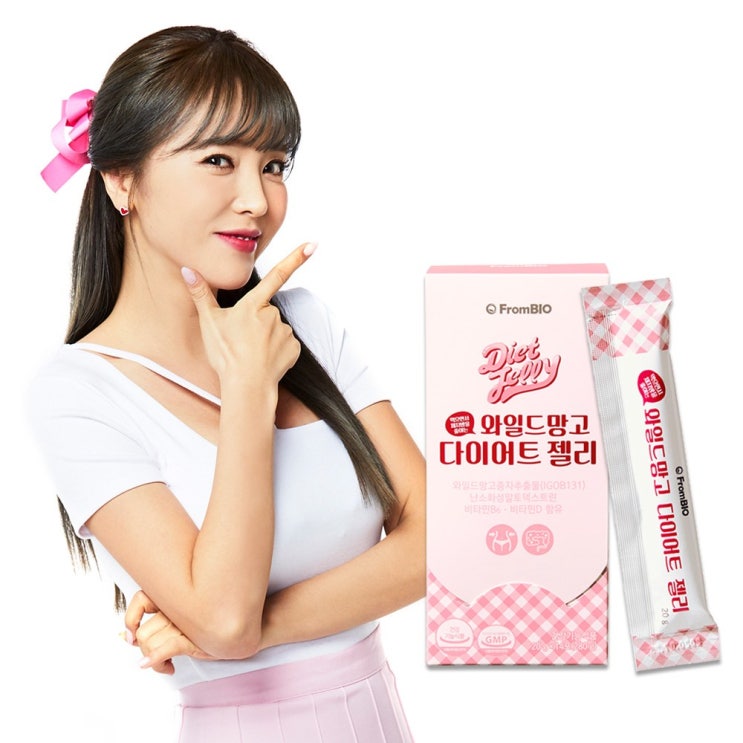  홍진영/프롬바이오 와일드망고 다이어트 젤리