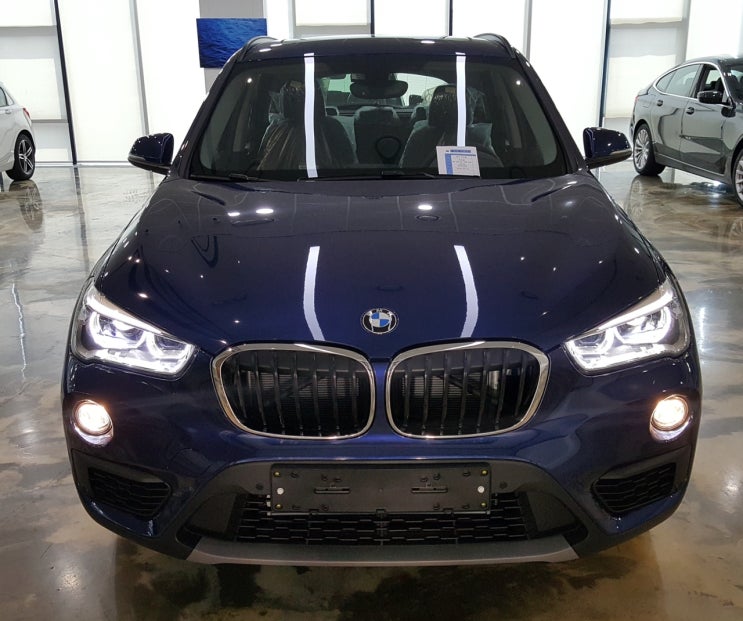  BMW X1 18d Joy 출고 후기 (지중해 블루 / 센사텍 블랙) (풀체인지 신형 2020 페이스리프트 시승 할인 가격 조이 프리미엄 프로모션 리뷰 재고 20d M)