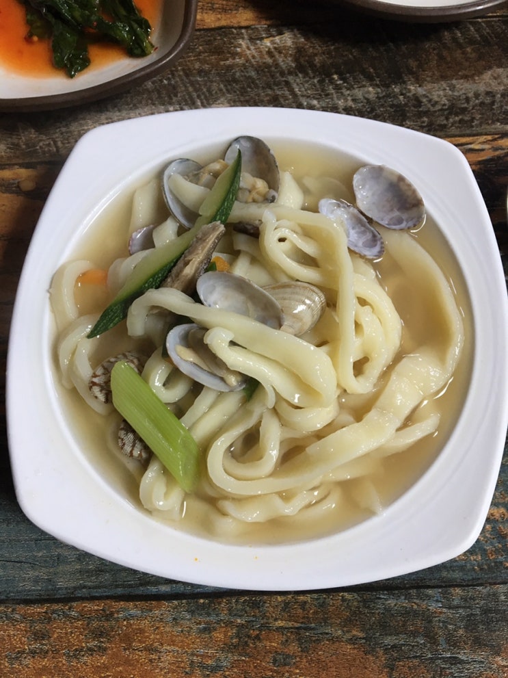  인천대공원 맛집 은행나무집손칼국수