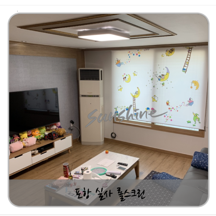  포항 실사롤스크린, 독특한 개성을 표현해 드립니다~